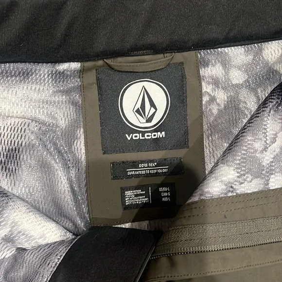 Volcom Men's Olive Pants